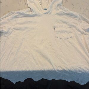 johnnie-O Classic White Hoodie